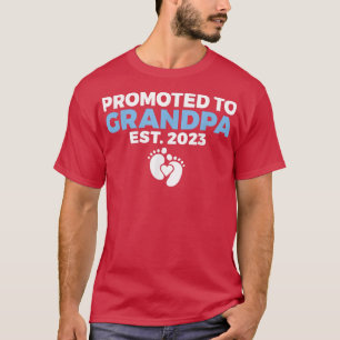 Promoted to Grandpa Est  T-Shirt