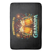 Promoted To Grandpa Future Badematte (Vorderseite Vertikal)