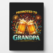Promoted To Grandpa Future Fotoplatte (Vorderseite)