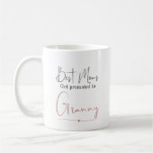 Promoted to Granny Gift Pregnancy Announcement Kaffeetasse (Links)
