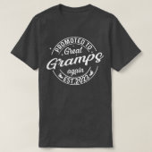 Promoted To Great Gramps Again 2023 Soon To Be Pre T-Shirt (Design vorne)