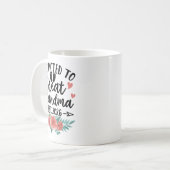 Promoted To Great Grandma Est 2026 First Time New Kaffeetasse (Vorderseite Links)