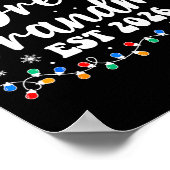 Promoted To Great Grandma Est 2026 First Time New  Poster (Ecke)