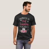 Promoted To Great Grandma Est 2026 Mothers Day Shi T-Shirt (Vorne ganz)