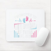 Promoted To Great Grandma Of Twins Est 2026 Baby S Mousepad (Mit Mouse)