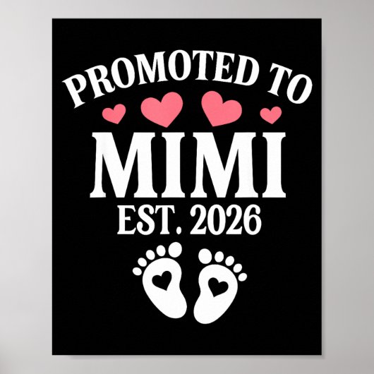 Promoted To Mimi 2026 Proud Mimi 2026 Announcement Poster (Vorne)