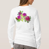 promoted to Mom est.2023 Photo art T-Shirt (Rückseite)