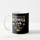 Promoted To Momma 2026 First Time New Grandma Preg Kaffeetasse (Links)
