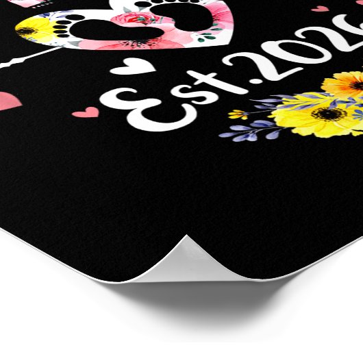 Promoted To Momma 2026 First Time New Grandma Preg Poster (Ecke)