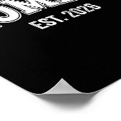 Promoted To Mommy Est 2026 Mama The First Time Mom Poster (Ecke)