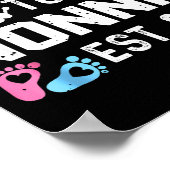 Promoted To Nonnie Est 2022 Funny New Nonnie  Poster (Ecke)