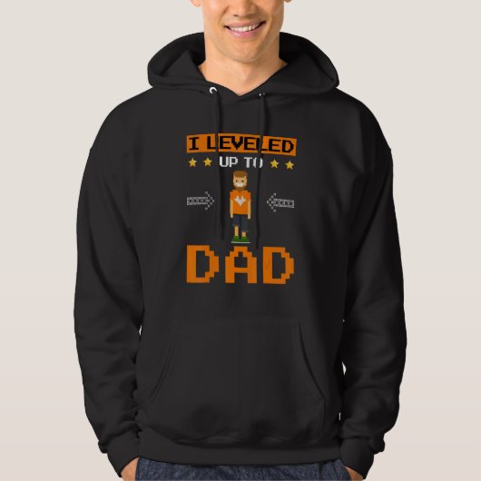 Promoted to Papa Gaming Daddy 1 Hoodie (Vorderseite)