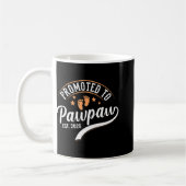 Promoted To Pawpaw 2026 - First Time Father's Day Kaffeetasse (Links)