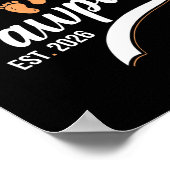 Promoted To Pawpaw 2026 - First Time Father's Day Poster (Ecke)