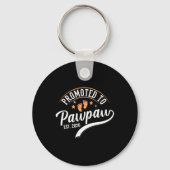 Promoted To Pawpaw 2026 - First Time Father's Day  Schlüsselanhänger (Vorderseite)