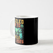 Promoted To Uncle 2025 Leveled Up To Uncle Est 202 Kaffeetasse (Vorderseite Links)