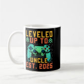 Promoted To Uncle 2025 Leveled Up To Uncle Est 202 Kaffeetasse (Links)