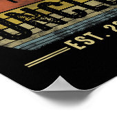 Promoted To Uncle Est 2025 New Uncle Fathers Day F Poster (Ecke)