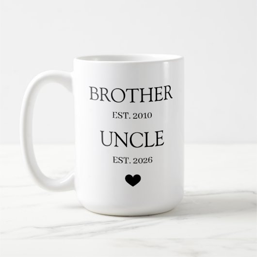 Promoted to Uncle  Kaffeetasse (Links)