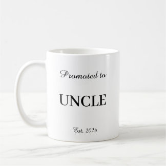 Promoted To Uncle Mug – New Dad Gift Coffee Cup Kaffeetasse
