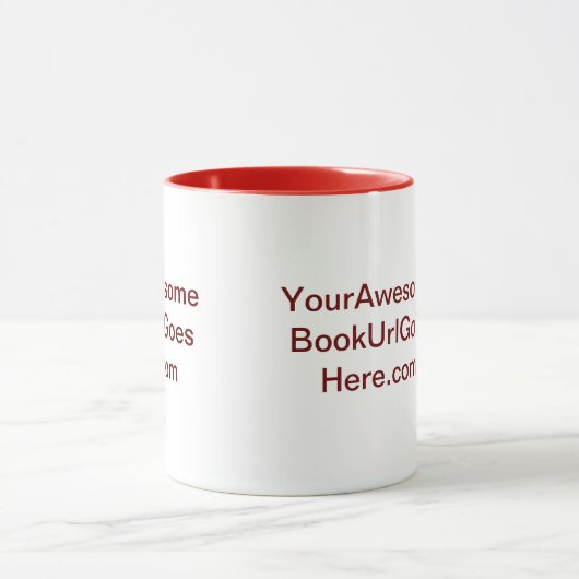 Promoten Sie Ihre Book Classic Tee oder Coffee Tas Tasse (Zentrum)