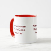 Promoten Sie Ihre Book Classic Tee oder Coffee Tas Tasse (Vorderseite Links)