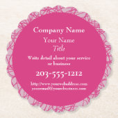 Promoter Untersetzer - HAMbyWG (Vorderseite)