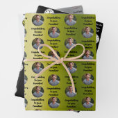 Promotion Congratulations Custom Message Gift Geschenkpapier Set (Beispiel)