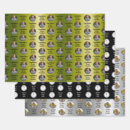 Promotion Congratulations Custom Message Gift Geschenkpapier Set