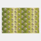 Promotion Congratulations Custom Message Gift Geschenkpapier Set (Vorderseite 3)