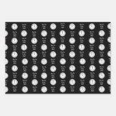 Promotion Congratulations Custom Message Gift Geschenkpapier Set (Vorderseite 2)