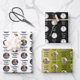 Promotion Congratulations Custom Message Gift Geschenkpapier Set