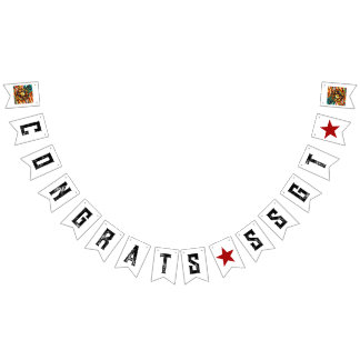 Promotion Congratulations Customizable USMC Wimpelkette