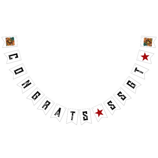 Promotion Congratulations Customizable USMC Wimpelkette (Alle)