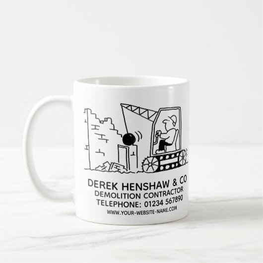 Promotion-Kaffee-Tasse durch den Zerlegungsunterne Kaffeetasse (Links)