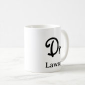 Promotion zum Doktor  Kaffeetasse (VorderseiteRechts)