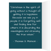 Promotional Blue Candles Frohe Weihnachtskarte (Innen (Links))