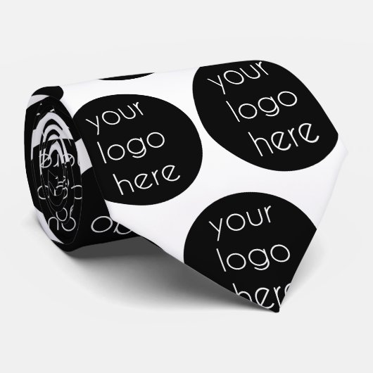 Promotional Business Company Logo Customer Gifts Krawatte (Gerollt)