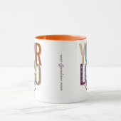 Promotional Business Logo Custom Website Tasse (Zentrum)