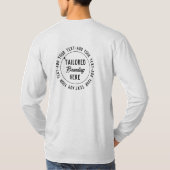 Promotional Grey Logo Staff T-Shirt (Rückseite)