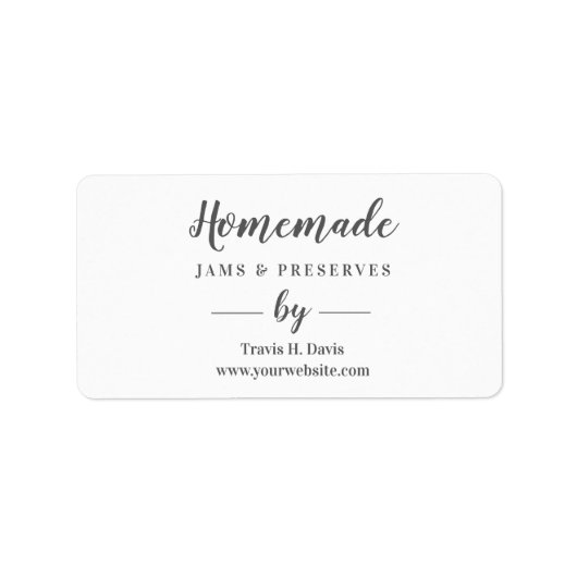 Promotional Small Honey Business Adressaufkleber (Vorne)