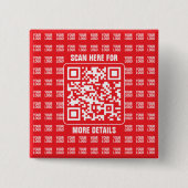Promotionaler QR-Code (editierbar) mit Logo-Muster Button (Vorderseite)