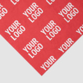 Promotionaler QR-Code (editierbar) mit Logo-Muster Seidenpapier (Ausschnitt)