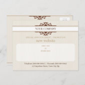 PROMOTIONELLE POSTCARD :: Göttlicher 1A Postkarte (Vorne/Hinten)