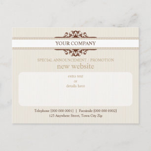 PROMOTIONELLE POSTCARD :: Göttlicher 1A Postkarte