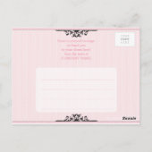 PROMOTIONELLE POSTKARTE: Göttlich 4A Postkarte (Rückseite)