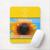 Promotionmousepad Gray mit Sonnenblume - HAMbyWG Mousepad (Mit Mouse)