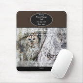 Promotionmousepad Owl HAMbyWG Mouse Pad Mousepad (Mit Mouse)