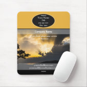 Promotionmousepad Sunset HAMbyWG Mouse Pad Mousepad (Mit Mouse)
