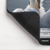 Promotionmousepad Swans HAMbyWG Mouse Pad Mousepad (Ecke)